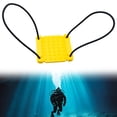 thumbnail image 1 of Buceo en el peso fijación de la placa de fijación de la hebilla Accesorios de buceo, resistente al desgaste para los deportes acuáticos de verano amarillo, 1 of 8
