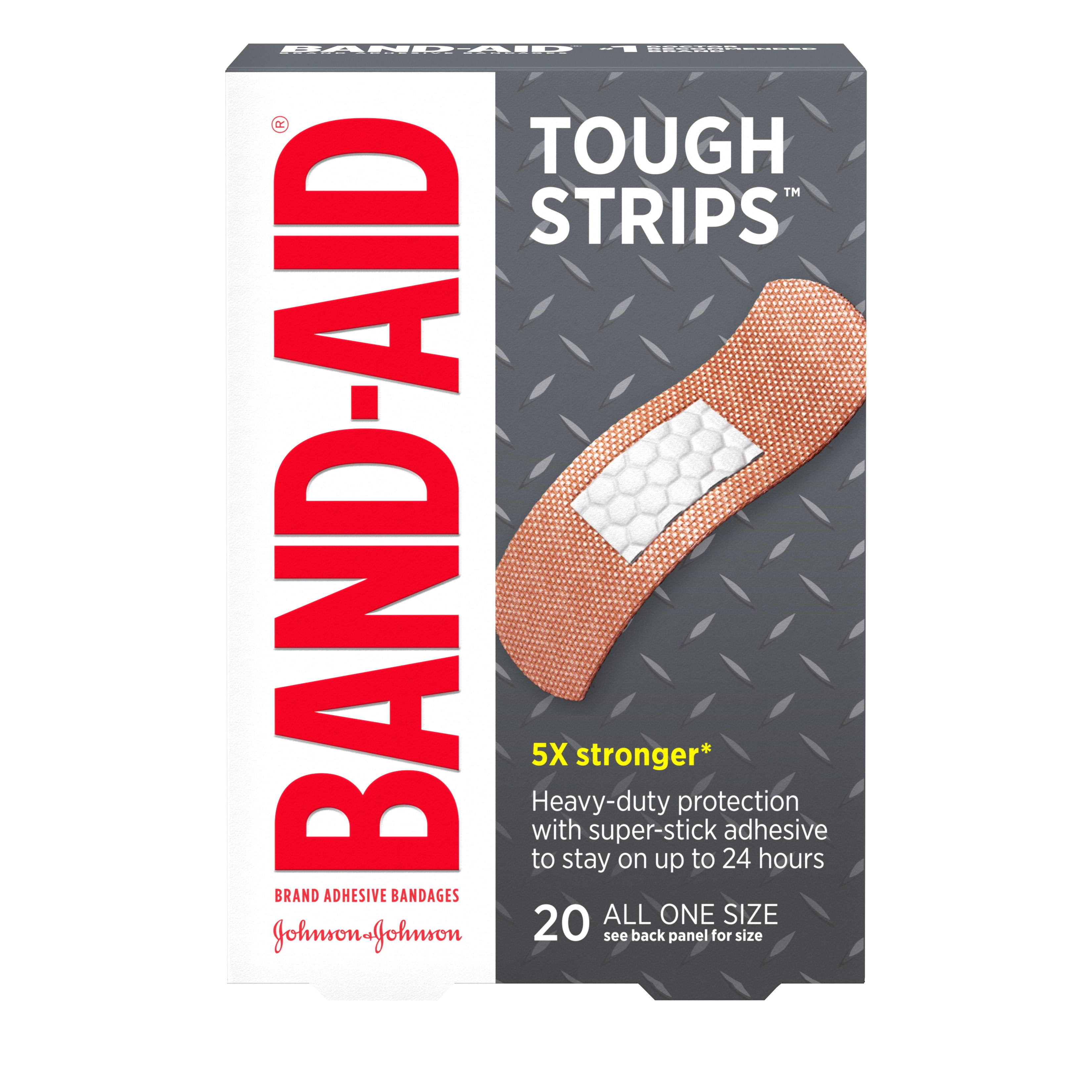 Band-Aid Flexible Tough Strips - 20ct