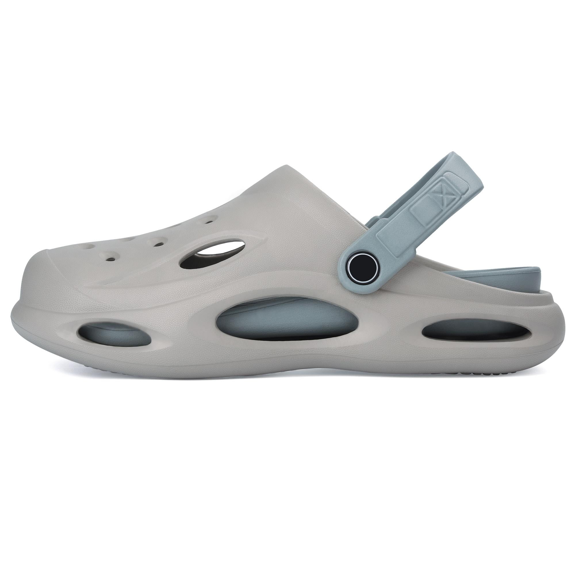 Men's Clogs Removable Thick Insoles EVA Clog Non-slip Sandals Lghtweight Outdoor Beach Slippers