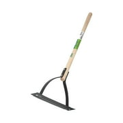 Truper Lawn Garden Weeder Cutter for Weeds and Grass, Long Handle, Serrated Steel, WEC-14, 14 inch