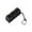 Black, variant on Keyboard Clicker Squishy Fidget Toys for Adults Clear Black Mechanical Key Toy Office Desk Accessory Tactile Sensory Gadget with LED Light 1 Pack