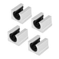 thumbnail image 2 of 4 PCS SBR20UU 20mm Aluminum , Sbr20 Stop Blocks 20mm Linear Bearing Open Linear Motion Ball Bearing CNC Slide Bushing Block For SBR20 20mm Linear Guide Rail, 2 of 8
