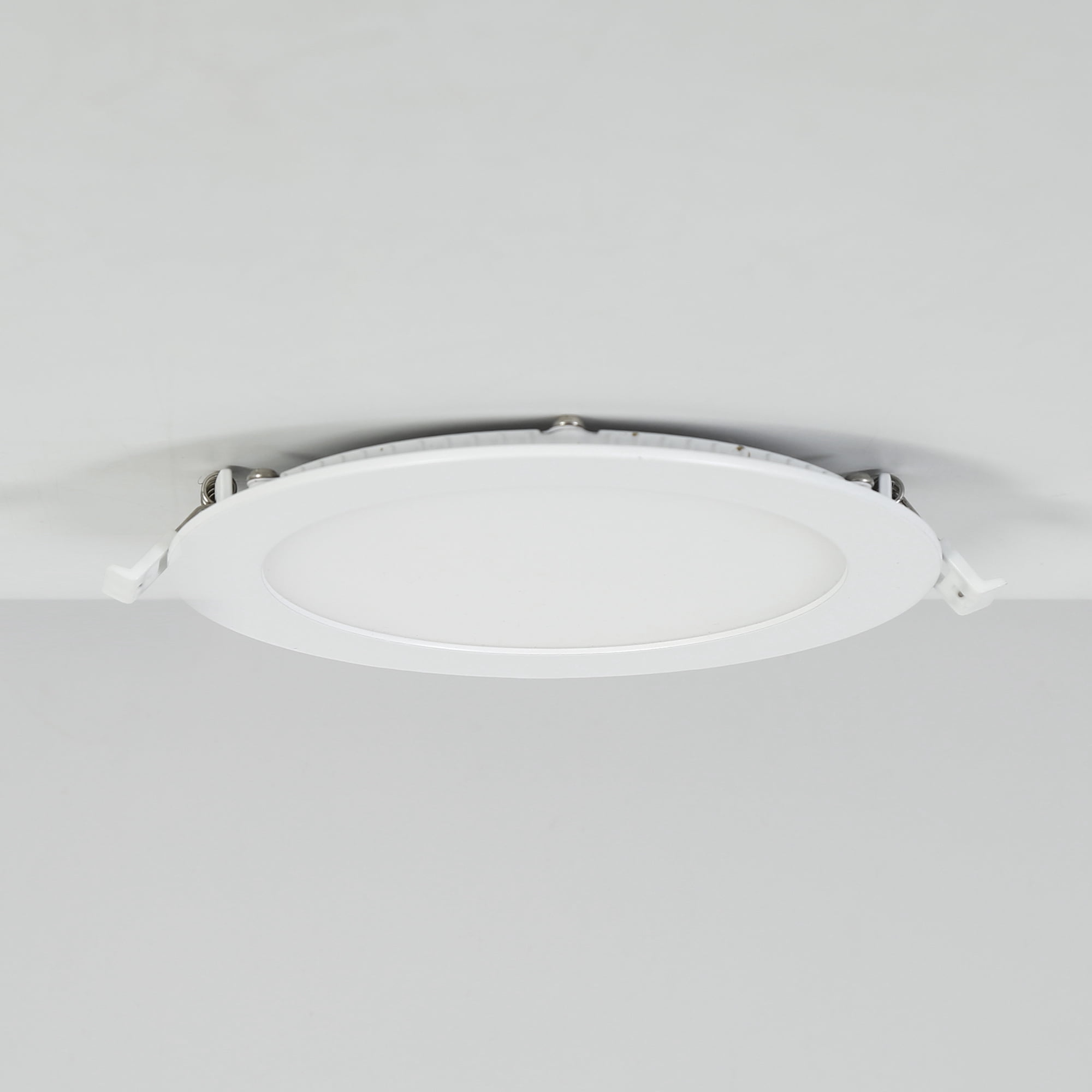LNC 6 Inch Round LED Recessed Light,12W,3CCT,1100LM,Dimmable,Canless,Energy Star,ETL Listed,for Kitchen,Living Room,Bedroom