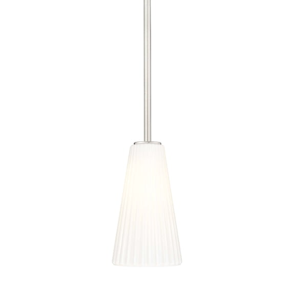 Z-Lite 3043P6-Rod Farrell 6" Wide Mini Pendant - Nickel