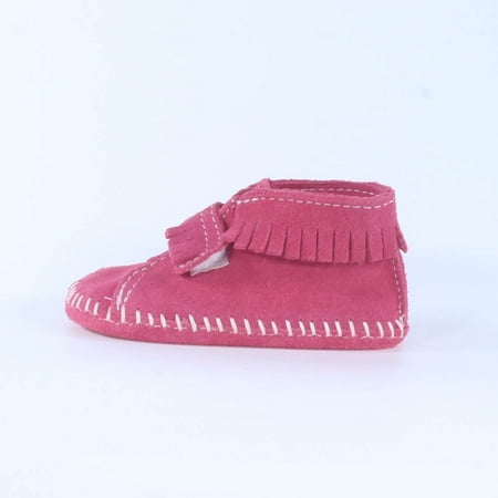 

Pre-owned Minnetonka Girls Pink Boots size: 4