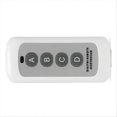 thumbnail image 3 of 433MHZ wireless RF remote control White 4-button remote control, 3 of 4