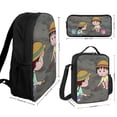 thumbnail image 2 of Chibi Maruko-chan Backpack Learning Nomad Bookbag with Wanderer Lunch System, 2 of 5