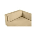 thumbnail image 6 of Meridian Furniture Shaggy Camel Corduroy Performance Fabric Chaise, 6 of 11