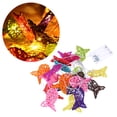 thumbnail image 1 of OULII Fish Shaped LED String Lights Assorted Color Rope Lights for Christmas and Party Decor, 1 of 5