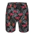 thumbnail image 4 of Naloa Colorful Hawaii Palms Men's Beach Shorts, Surfing shorts, Swim trunks, Quick Dry Swim Trunks for Surfing Beach Fun - Large, 4 of 9