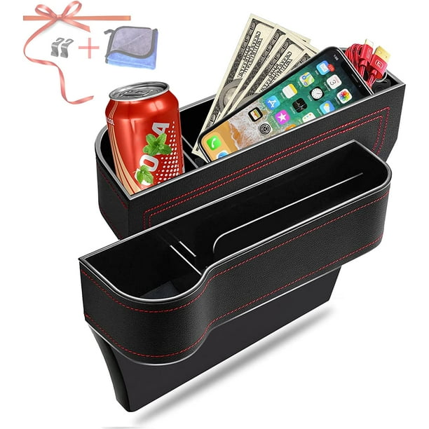 Lxcreat Car Seat Gap Filler Organizer, 2 Pack Multifunctional Car Seat Organizer, Auto Console