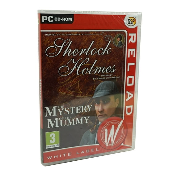 Sherlock Holmes Mystery of the Mummy PC CDRom - Become Sherlock Holmes as you embark on a remarkable adventure