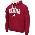 thumbnail image 2 of Men's Colosseum Crimson Alabama Crimson Tide Big & Tall Arch & Logo 2.0 Pullover Hoodie, 2 of 3
