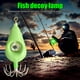 thumbnail image 5 of Pesca Anzuelo de calamar, señuelo de pesca, sepia luminosa, anzuelo de pulpo (verde 80g), 5 of 7