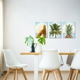 thumbnail image 2 of Pineapple Canvas Wall Art Hawaiian Tropical Palm Tree Artwork Prints Surfboard Pictures for Bathroom Kitchen Living Room Home Decor, 2 of 5