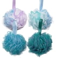 thumbnail image 3 of Bath Sponge Ball 75g Shower Loofahs Exfoliating for Women and Men, Set of 4, Gradient Color, 3 of 6
