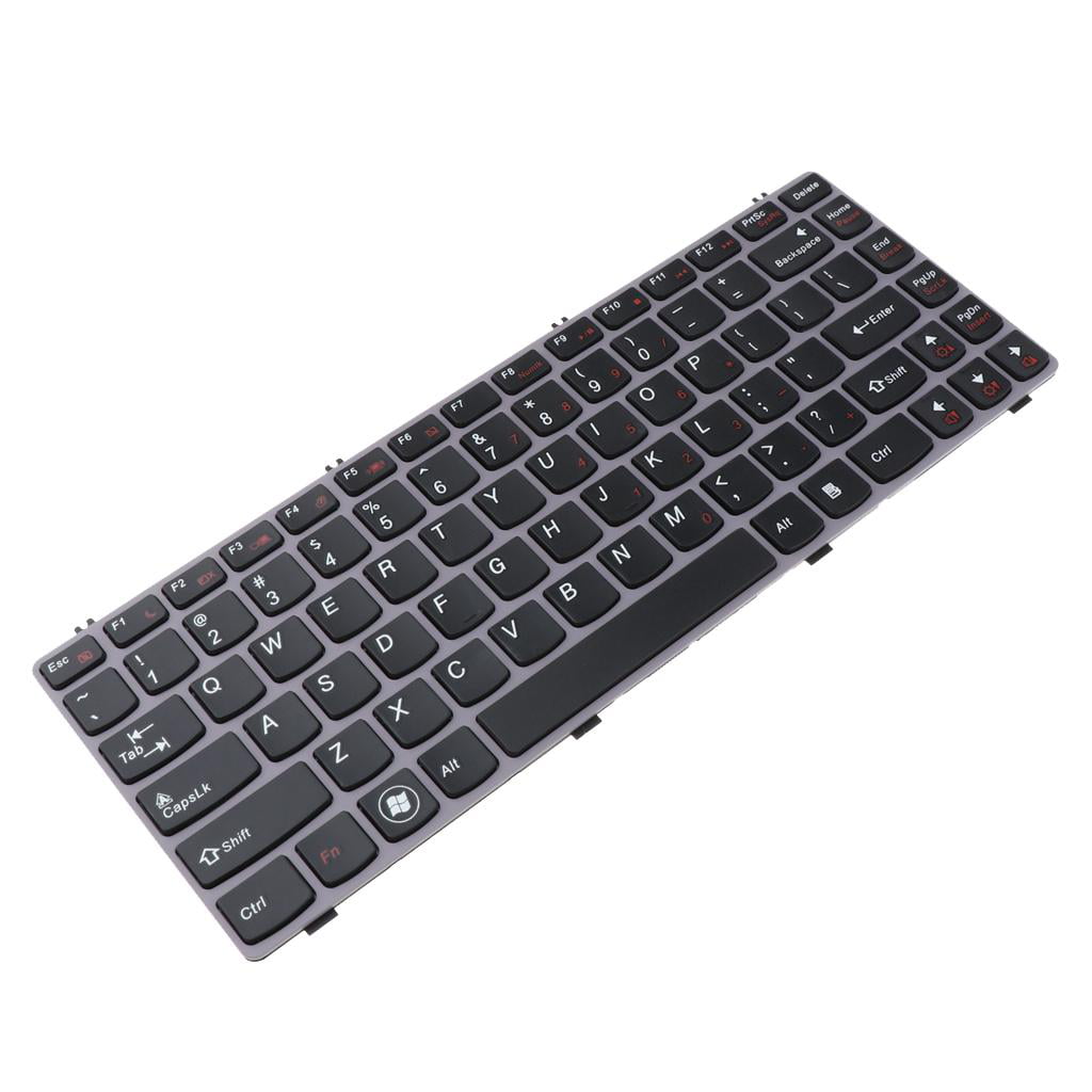 Laptop Replacement Keyboard Fit Lenovo IdeaPad Y470N Y470P Y471A US Layout