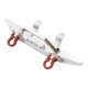 thumbnail image 1 of Parachoques RC de aleación de aluminio 1:12, pieza de mejora, piezas de repuesto, accesorios, vehículos RC, reemplazo resistente para D96 MN D90 99S Plata, 1 of 8