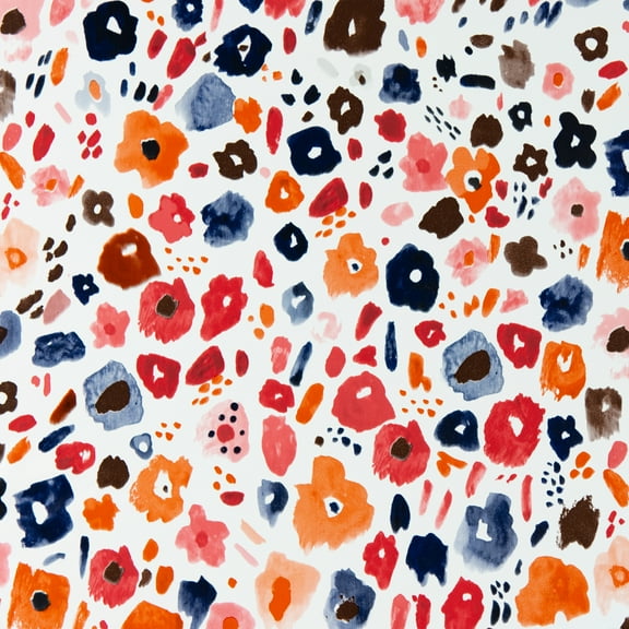 Watercolor Floral Wall Stickers, by Fablon 2 Pack