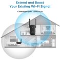 thumbnail image 3 of Extensor de alcance Wifi-1200mbps repetidor Wifi amplificador de señal inalámbrica 2,4 & 5ghz de doble banda Wifi extensor con 2 puerto Gigabit Ethernet, modo Ap y router, Afortunado Sencillez, 3 of 5