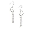 thumbnail image 2 of Delight Jewelry Hope Anchors the Soul Bar Open Heart French Earrings, 2 of 4