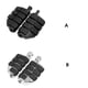 thumbnail image 4 of sweethay 1 par de reposapiés de aleación de aluminio para modificación de Pedal de motocicleta Vehículos, repuestos y accesorios Mis Chapado sweethay VI002320-02, 4 of 6