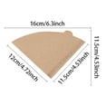 thumbnail image 2 of 2 Count Coffee Coffee Papers Suitable Unbleached Coffee Disposable Paper For Pour Over Coffee And Coffee Maker Wash up Kitchen Strainer Bags Fr Kitchen Squish Strainer Strainer That Strainer Large, 2 of 3