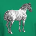 thumbnail image 3 of CafePress - Draft Horse Dark T Shirt - Men's Classic Graphic Cotton T-Shirt, 3 of 4