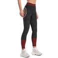 thumbnail image 2 of Aztec Assassin's Black flag Leggings flared Women sportwear gym clothing legging pants raises butt Womens Leggings, 2 of 6