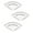 3, variant on Zeiwohndc Eyebrow Stencil Tool Eyebrow Drawing Guide For Precise Symmetrical Makeup