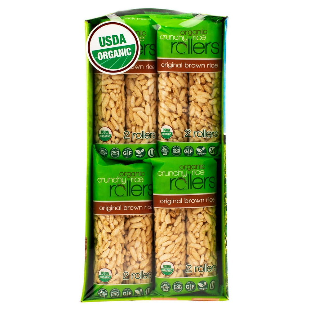 Bamboo Lane Organic Crunchy Rice Rollers, 2count, 16pack Walmart