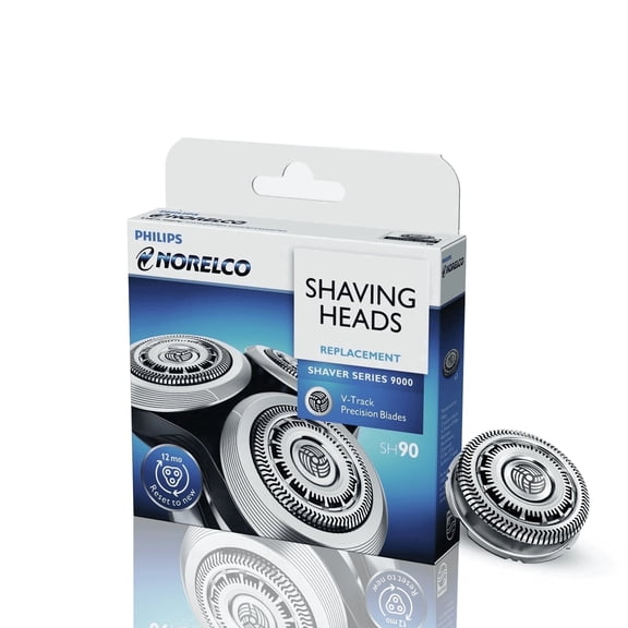 SH90 Replacement Detachable Shaver Heads Compatible for Philips Shaver Series 9000 Shavers, 3 Piece