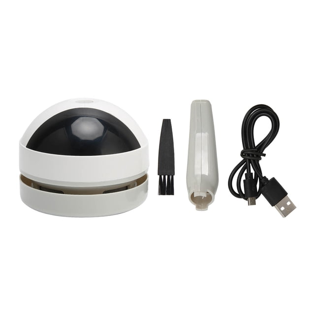 Aspiradora de Escritorio Recargable Portátil Automática de Mano Barredora de Polvo de Mesa para Oficina en Casa