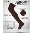 thumbnail image 2 of TCK Prosport Performance Fit Over the Knee Baseball & Softball Socks – Brown, Large, 2 of 2