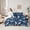 Navy 02, variant on Feelyou Shark Coral Twin Bedding Sets 7pcs, Blue Cartoon Sea Animal Bedding Comforter Set