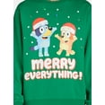 thumbnail image 4 of Bluey Men's & Big Men's Light Up Graphic Sweatshirt, Sizes XS-3XL, 4 of 6