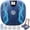 Blue, variant on OSITO Rechargeable EMS Foot Massager for Neuropathy, TENS Foot Massager with 8 Reusable Electrode Pads, Foot Massager for Circulation and Pain Relief, 15 Modes 99 Intensities (Blue)