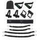 thumbnail image 1 of Bandas de resistencia para fitness deportivo, juego de correas de estiramiento para ejercicios de piernas y brazos, boxeo, muay thai, gimnasio, entrenamiento de rebote., 1 of 5