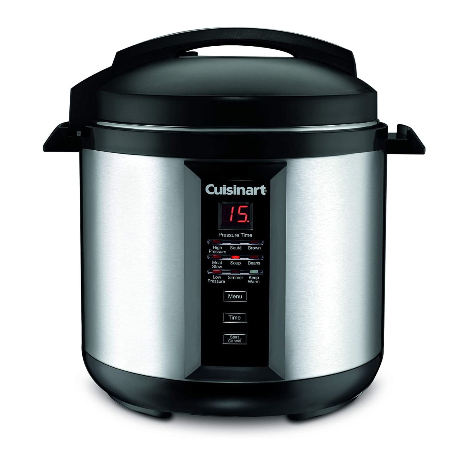 Cuisinart 8-Quart Pressure Cooker, Silver