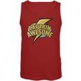 thumbnail image 1 of Captain Awesome Red Adult Tank Top - X-Large, 1 of 1