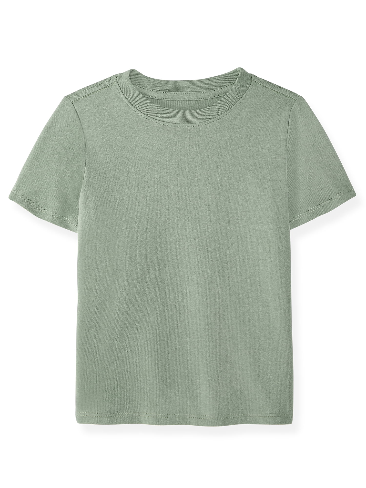 Garanimals Newborn, Baby & Toddler Boy Cotton Short-Sleeve Solid T-Shirts, 3-Pack, Sizes 0-6T