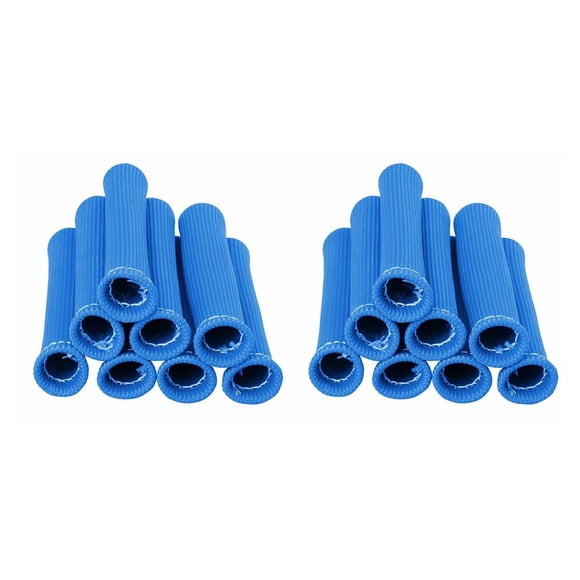 Speravity 8 Uds. Botas de cable de bujía 6 pulgadas 2500 ° funda protectora de protección térmica SBC BBC 350 454 para GM Chevy rojo Type1 NO1