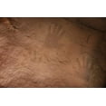thumbnail image 2 of Grall, Don 24x17 Gold Ornate Wood Framed with Double Matting Museum Art Print Titled - AZ, Grand Canyon, Ancient Anasazi hand prints, 2 of 4