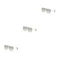 thumbnail image 3 of Gafas de sol cuadradas Sonducket Mujer Multicolor Estilo simple, 3 of 6