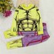 thumbnail image 1 of Conjunto de ropa para niños Bebé Niño Dibujos animados Hulk Superhéroe Iron Man Capitán América Traje de Spiderman Conjuntos de pijamas Niña Niño Sleepwear4 Gao Jinjia LED, 1 of 2