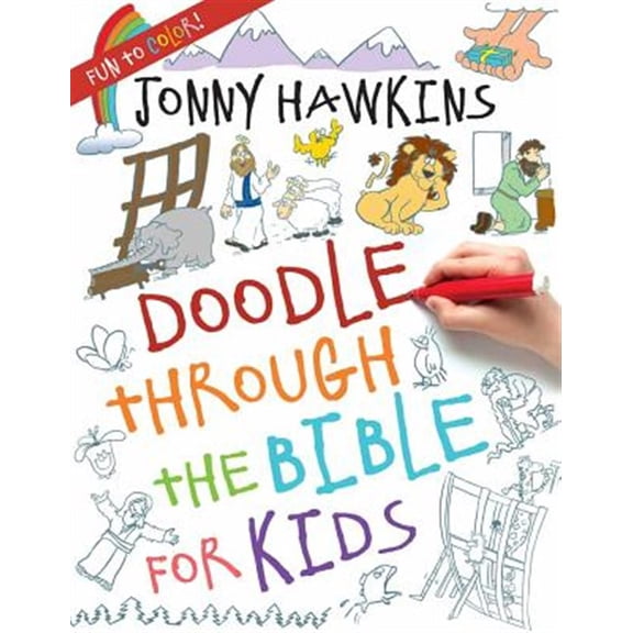Pre-Owned Doodle Through the Bible for Kids (Paperback) 0736965203 9780736965200