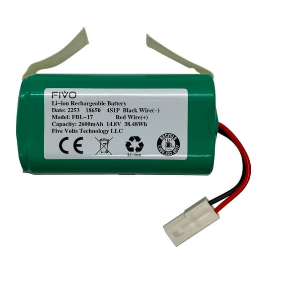 Battery For Bissell EV675, 2503, 2933, 2859,3115, Bob Sweep WJ540011,WP460011RO