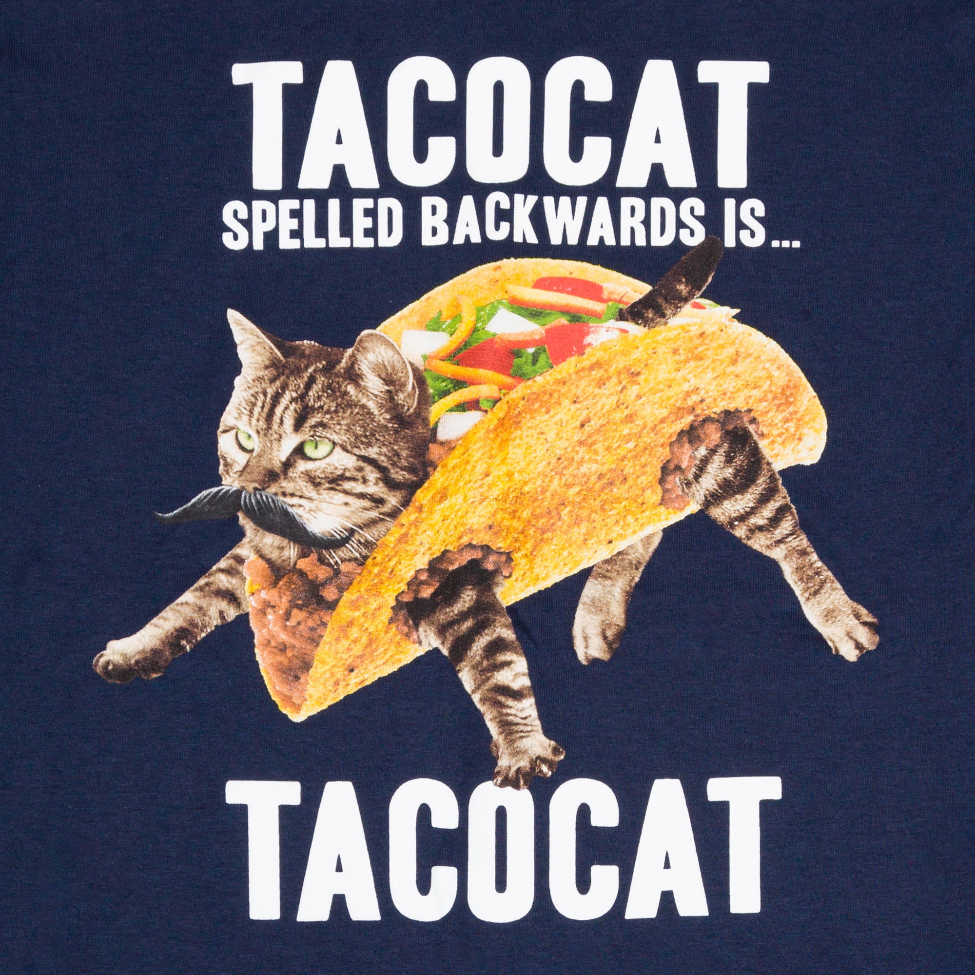 tacocat spelled backwards is tacocat shirt walmart