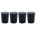 thumbnail image 2 of Mainstays Votive Candles, Unscented, Black, 4 Pack, 2 of 12
