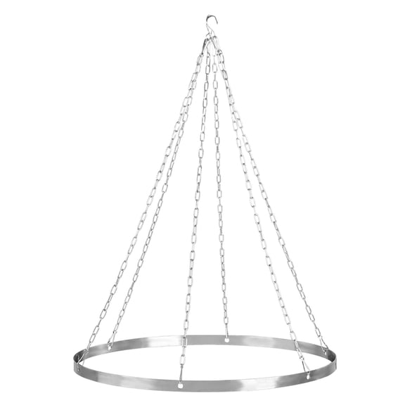 Ceiling Drapes Hanging Kit Round Canopy Hoop Stainless Steel Construction for Reception and Event Spaces